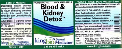 Image Of Label (Blood And Kidney)
